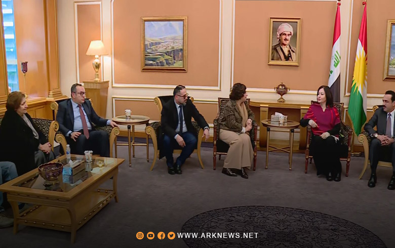 وفد برلماني ألماني في أربيل لمناقشة أوضاع غربي كوردستان 