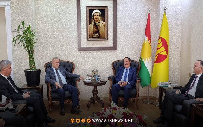With pictures... A delegation from the Kurdistan Democratic Party - Syria visits the Kurdistan-Iraqi Relations Office of PDK