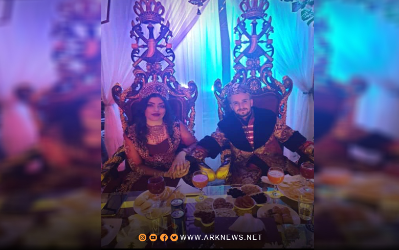 A one of the corrupt whales of the PYD forces the people of Qamishlo to participate in his son's wedding