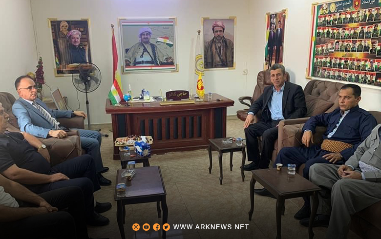 دوميز... PDK-S يستقبل وفداً من لجنة ناحية فايدة للحزب الديمقراطي الكوردستاني 