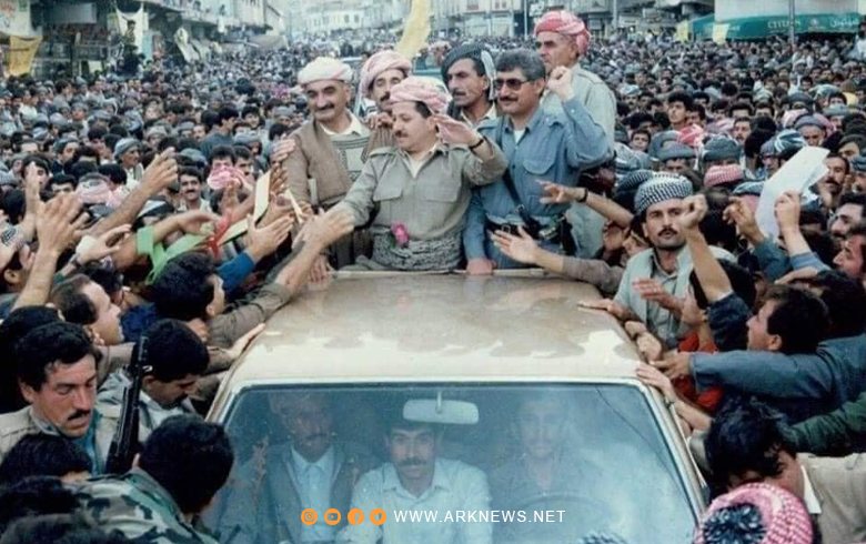 مقر الرئيس بارزاني ينتقد محاولات تحزيب انتفاضة شعب كوردستان