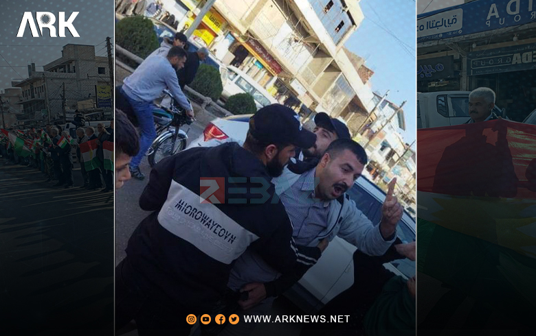 Details... Two were injured as a result of an attack on those celebrating the Kurdistan Flag Day