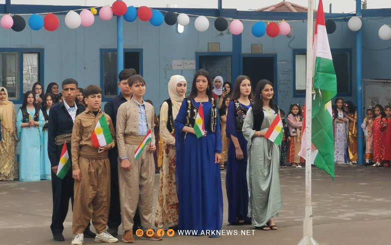 مؤسسة بارزاني الخيرية توفر رواتب المعلمين في مخيمات اللاجئين بريف أربيل