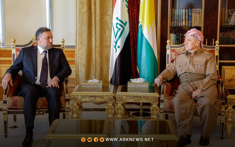 الرئيس بارزاني ووفد رفيع من 