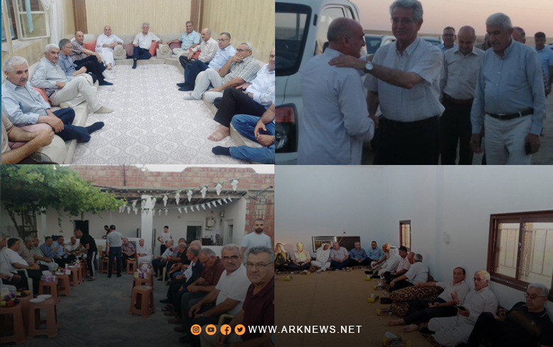 وفد من الحزب الديمقراطي الكوردستاني - سوريا يزور حجّاج كوردستان سوريا