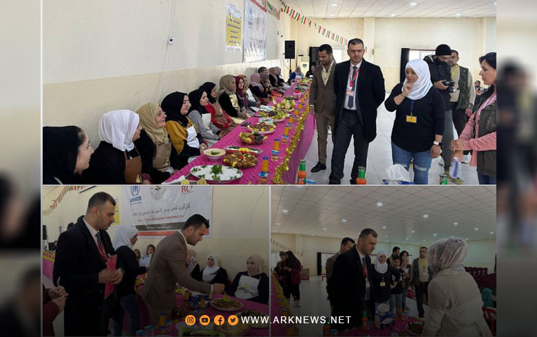 Barzani Charity Organizes a Competition for Dozens of Women in “Domiz 1” Camp
