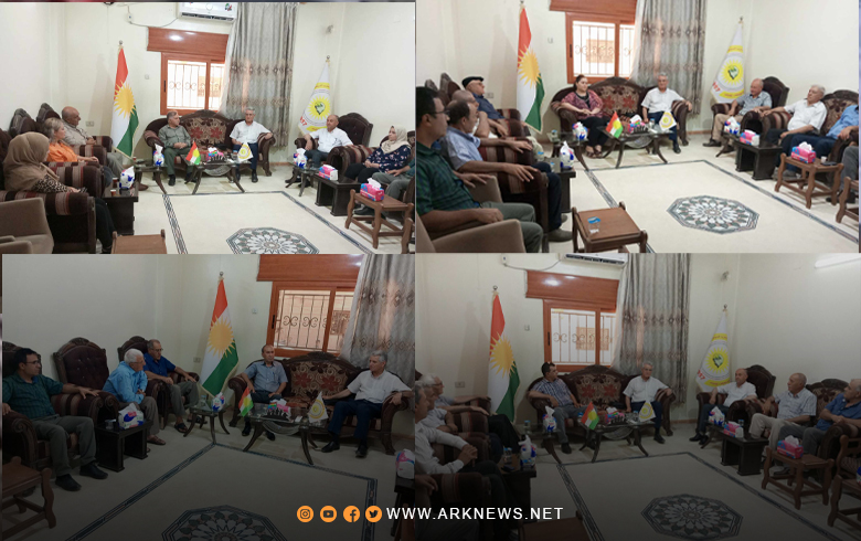 Representatives of political parties and frameworks congratulate the Kurdistan Democratic Party - Syria in Qamishlo