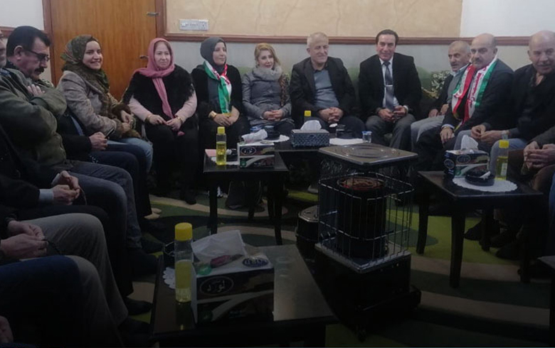 منظمة زاخو للـ PDK-S تزور عائلة الشهيد البيشمركة سعيد أحمد عيني
