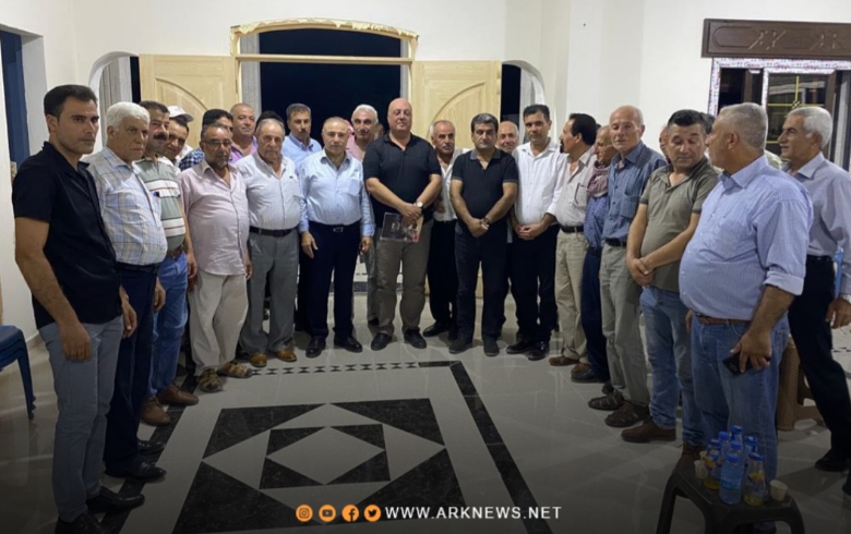 Pictures... Dr. Abdel Hakim Bachar, member of the Political Bureau of the Kurdistan Democratic Party - Syria, arrives in Afrin