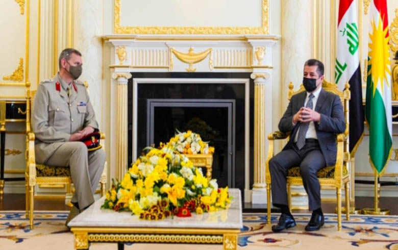 PM Barzani, Global Coalition Delegation Discuss KRG's Security Reforms