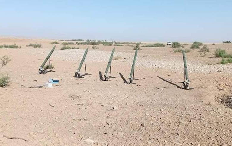 Security forces in Kirkuk uncover 5 rockets pointed at Peshmerga position