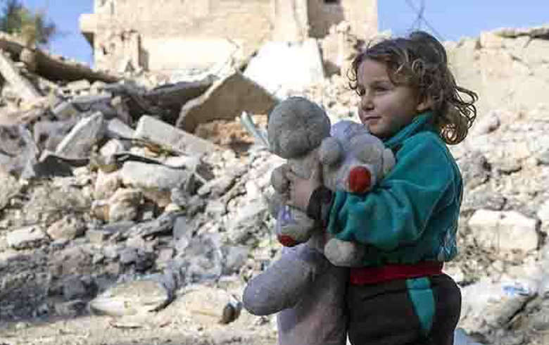 Syria is among the most countries at risk to children