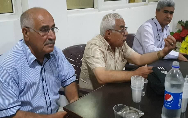 Mohamed Saeed Wadi holds an organizational seminar for the Hilaliya branch of PDK-S