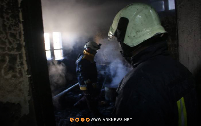 Civil Defense: 8 fires in northwestern Syria
