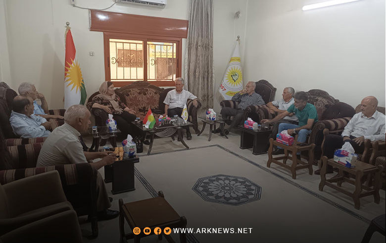 حزب الوحدة الديمقراطي الكوردستاني يهنىء الحزب الديمقراطي الكوردستاني - سوريا 