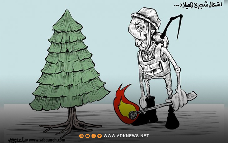 اشعال شجرة الميلاد