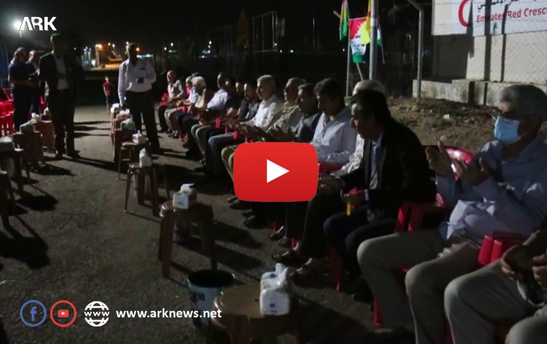 پەدەكەسێ لـ قۆشتەپە مەراسیمێن شینا خەباتكار محمد أمین عباس لدارخست 