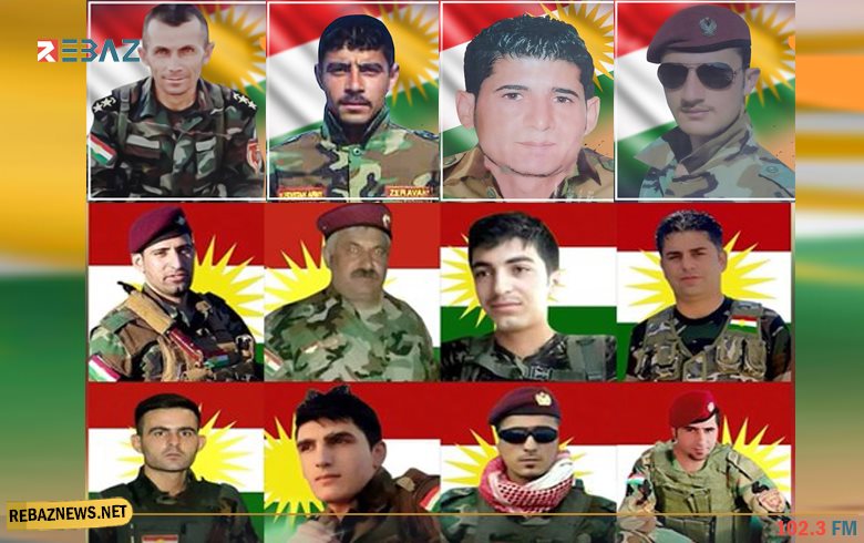 The anniversary of the martyrdom of a constellation of Roj Peshmerga Forces
