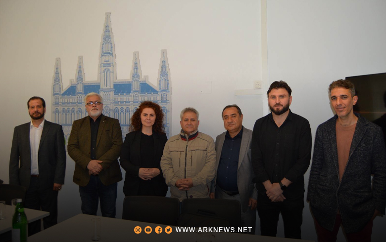 Kurdistan parties meet with Berivan Aslan, a member of the Vienna Parliament