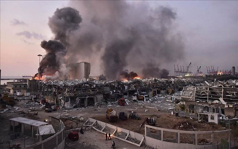 التحقيقات الأولية تكشف عن سبب انفجار مرفأ بيروت 