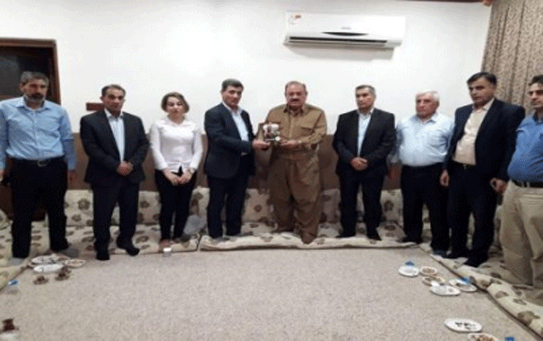 PDK-S  in Domiz camp honors eleven of the ancient Peshmerga