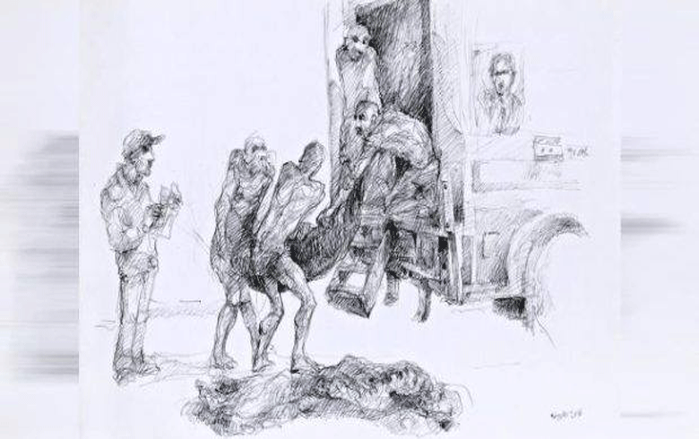 The exhumation of the bodies every night in Syrian prisons from detention centers