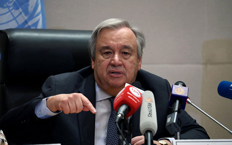 UN Secretary-General welcomes the cessation of Turkey's attack in northern Syria