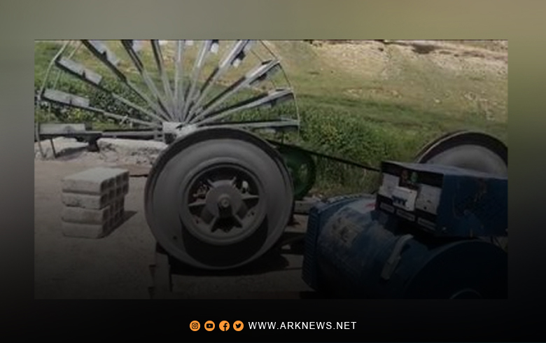 Derik... The continued power outages under the PYD administration are prompting citizens to devise new ways to generate electricity