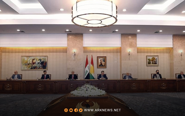 مجلس وزراء كوردستان يناقش آلية شراء قمح المزارعين ويوافق على قانون العمل الأمني