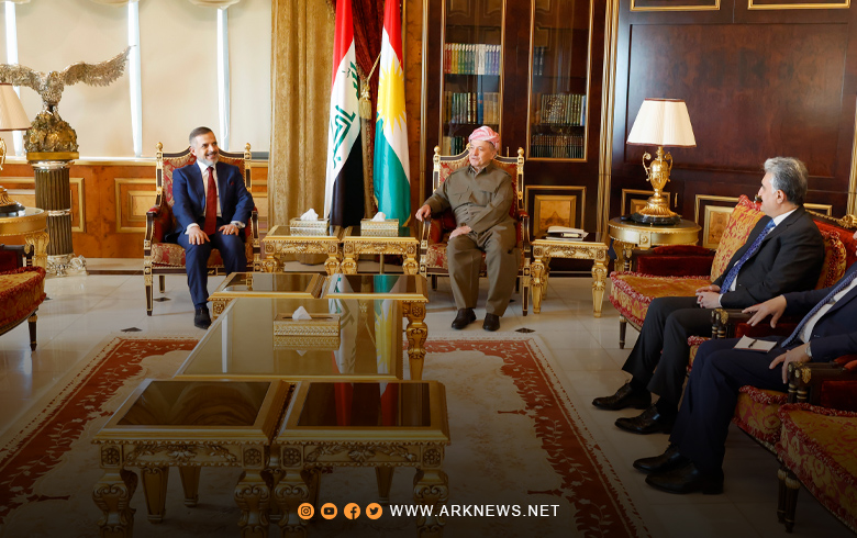 President Barzani and the Iraqi Minister of Planning discuss the political situation in Iraq