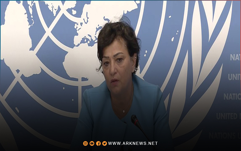 نجاة رشدي تطالب بحماية المدنيين في سوريا وفق القانون الإنساني