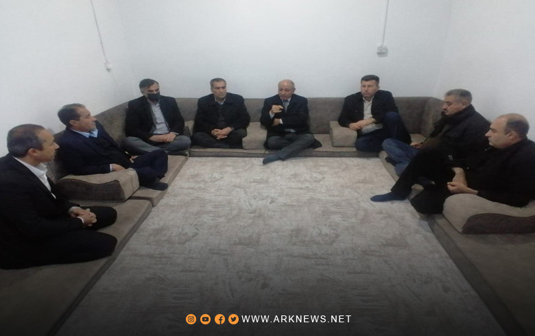 بمناسبة مرور 26 عاما على اغتيال محمود حجي حسين, وفد من الـPDK-S یزور عائلته