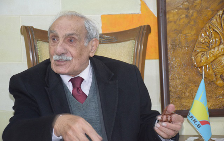 The departure of the Kurdish political figure Hamid Haj Darwish