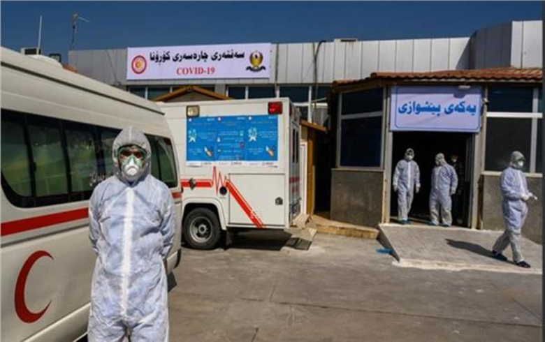 The number of infected people with Coronaviruses in the Kurdistan Region reaches 849.