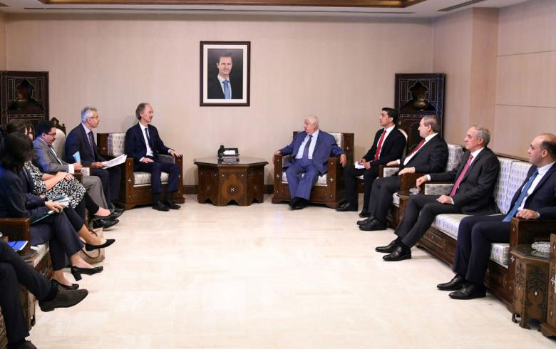 The UN envoy returns to Damascus and reports of a Russian plan for years of battle in Idlib