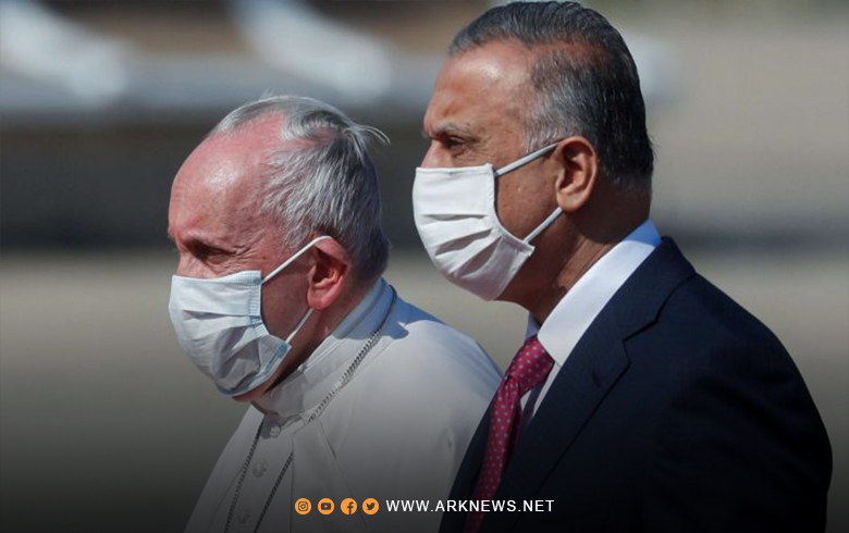 البابا فرنسيس يصل بغداد في أول زيارة باباوية للعراق