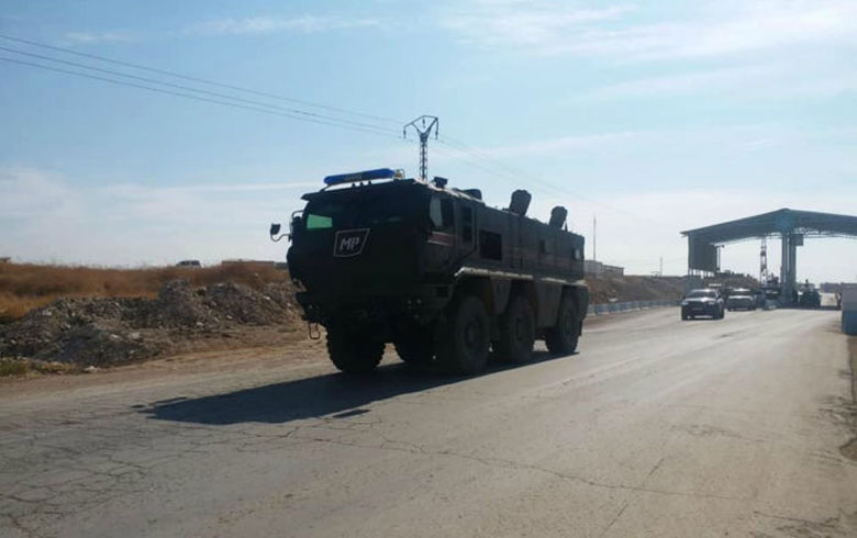 Russian military police arrive in Kobani