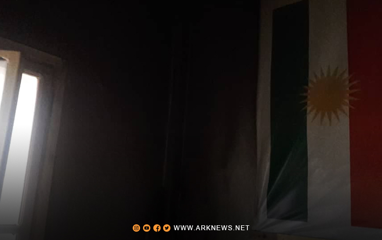 In pictures... Burning of the ENKS office in Amouda by PKK terrorists