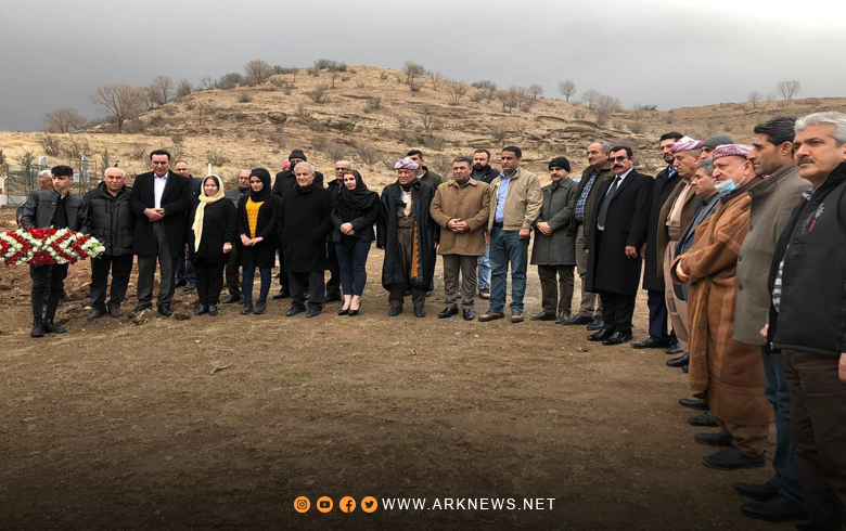 الـ PDK-S يحيي أربعينية البيشمركة حسن قاسم 