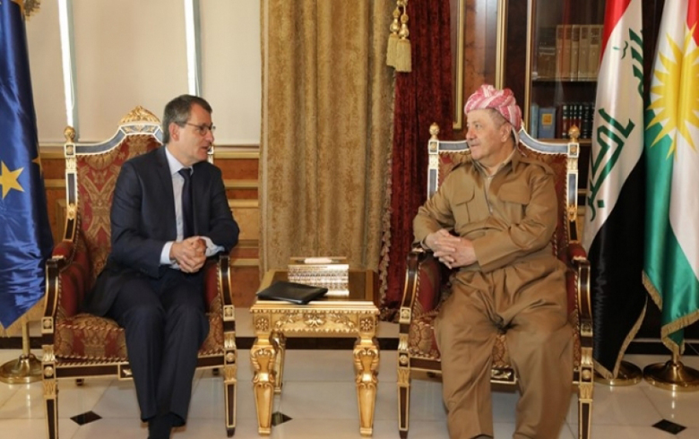  President Barzani renews his concern for the future Kurdish people in Syrian Kurdistan 