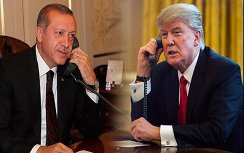 Trump and Erdogan discuss ending the conflict with the Kurds