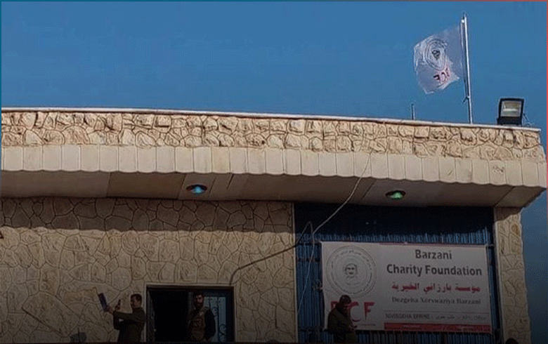 Barzani Charity Foundation opens an office in Afrin