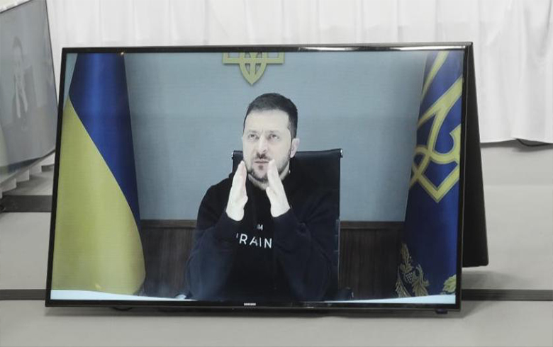 Zelensky asks for a wide range of Western weapons