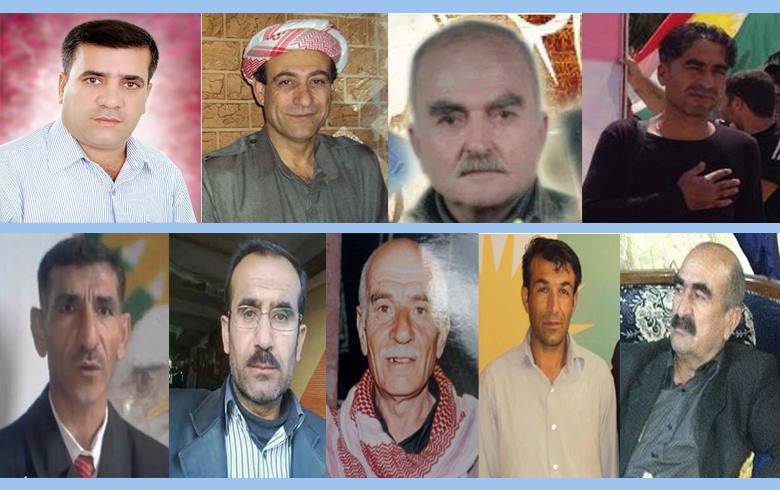 ناڤێ 9 گرتیێن كورد د زیندانێن پ ی د دە