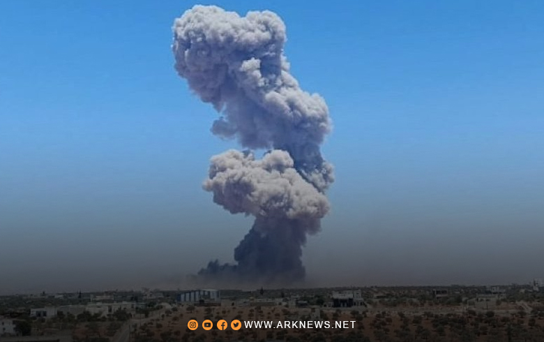 مقتل وإصابة أكثر من 100 شخص جراء انفجار مستودع ذخائر بريف إدلب