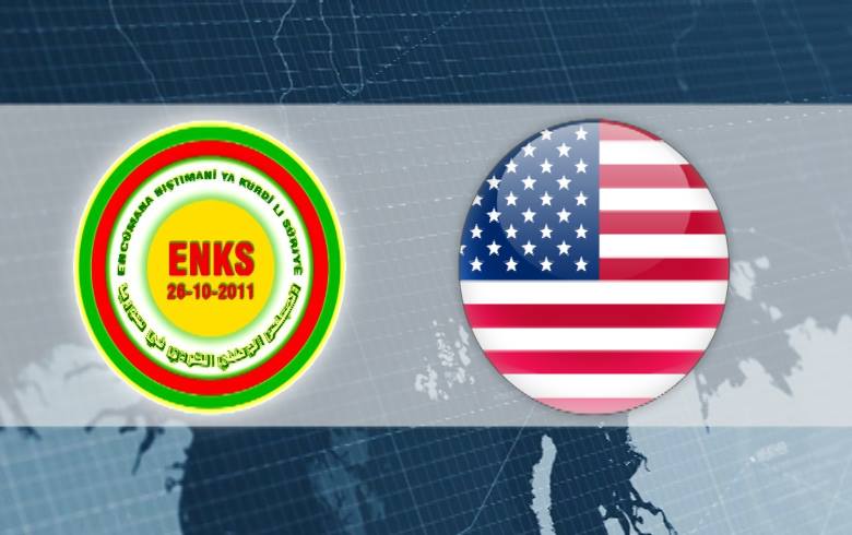 Şandeke ENKS bi şandeke Emrîkî re civiya