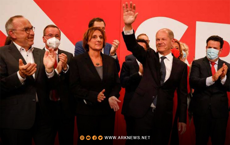 The Social Democrats won the German elections with 25.7 percent of the vote