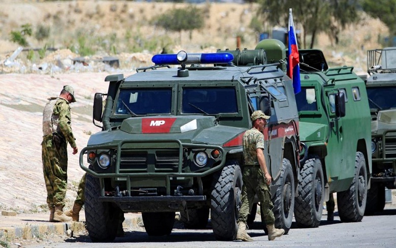 لگوندەوارێ حەسەكێ هێزێن روسی دەریەكە لەشكەری ئەنجام دان