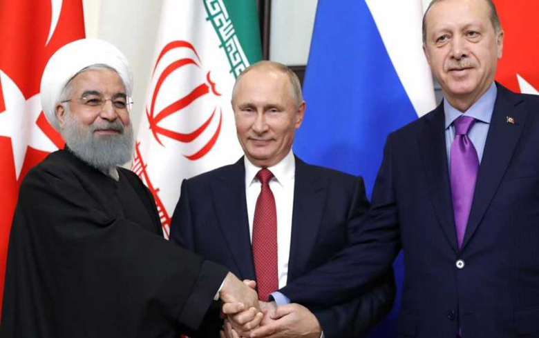 پۆتین ، ئەردۆغان ورۆحانی وێ دەربارێ سووریێ بجڤن