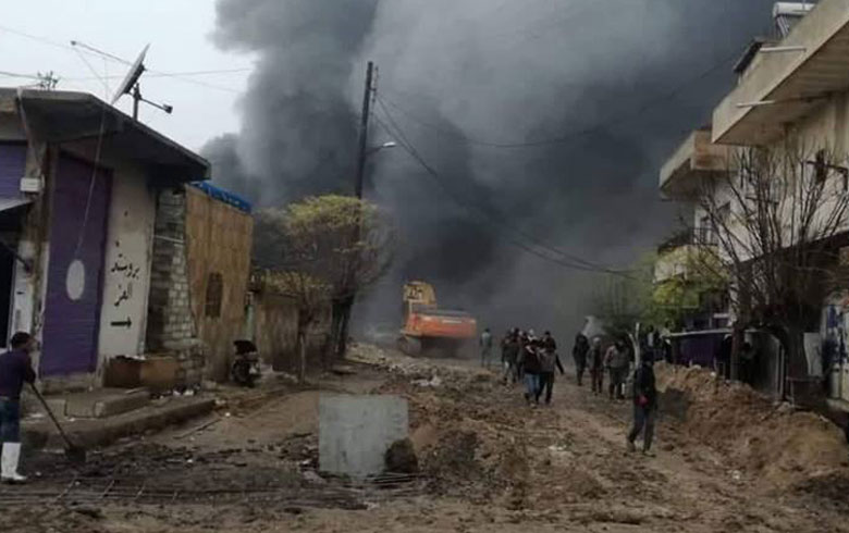 سرێ كانيێ .. شه‌رێ وه‌لاتيێان لگه‌ل  تونه‌ل و ماينێن PYD